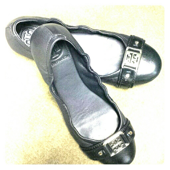 Tory Burch Ambrose ballet flats - Navy