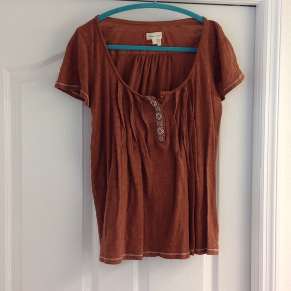 Anthropologie Centerstitch Tee