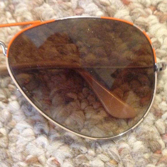 Ray-Ban Aviators orange and white - Picture 4 of 4