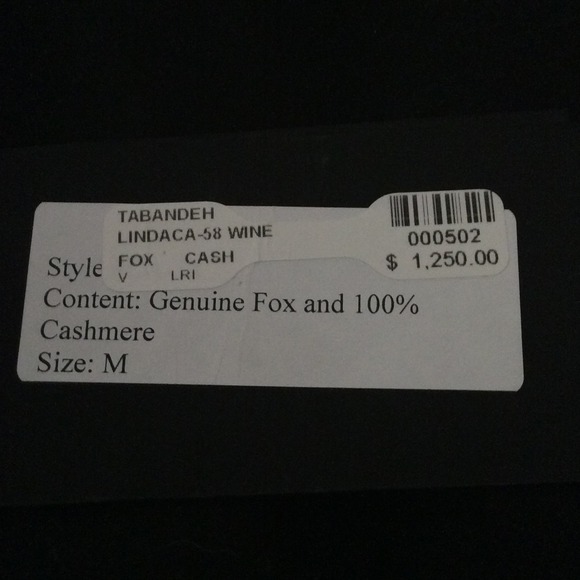 Genuine Fox and 100%Cashmere ๐ซSOLD๐ซ - Picture 4 of 4
