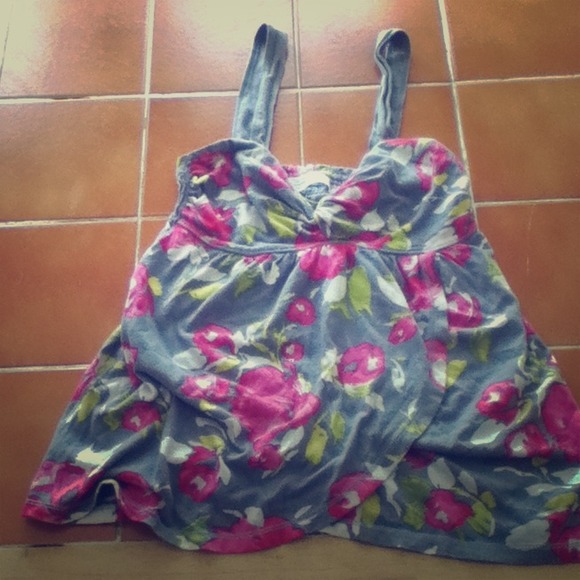 Floral Tank top Abercrombie & Fitch