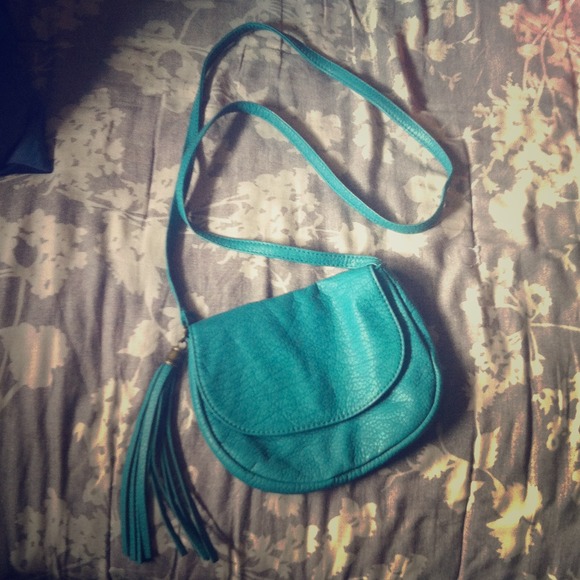 Small Turquoise Purse