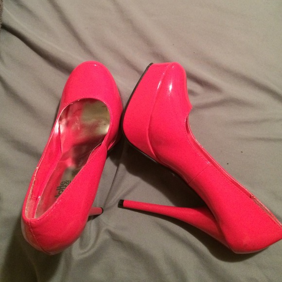 Charlotte Russe hot pink heels