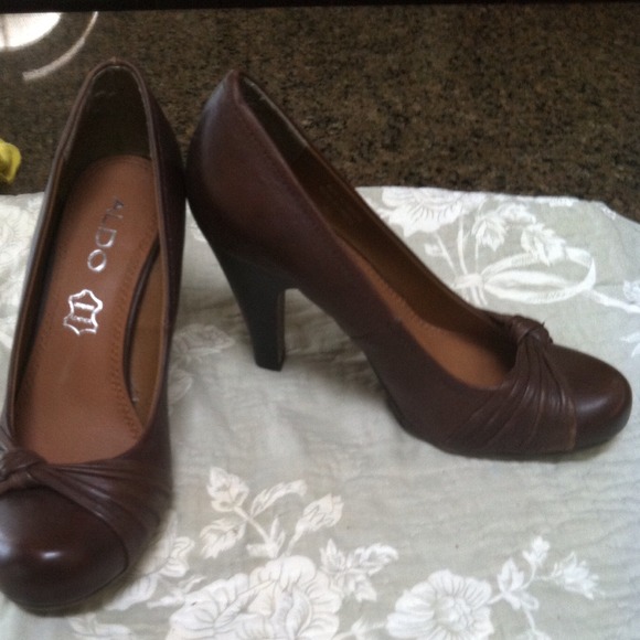 Brown shoes