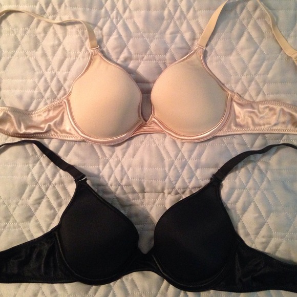 Nude and Black 34A bras - Picture 2 of 4