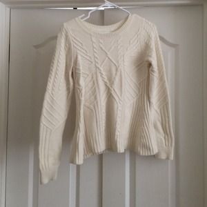 Peplum sweater from Loft
