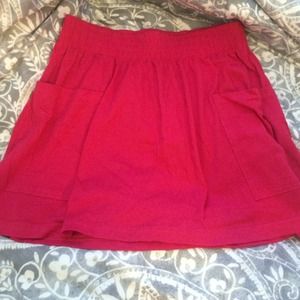 Pink skirt!