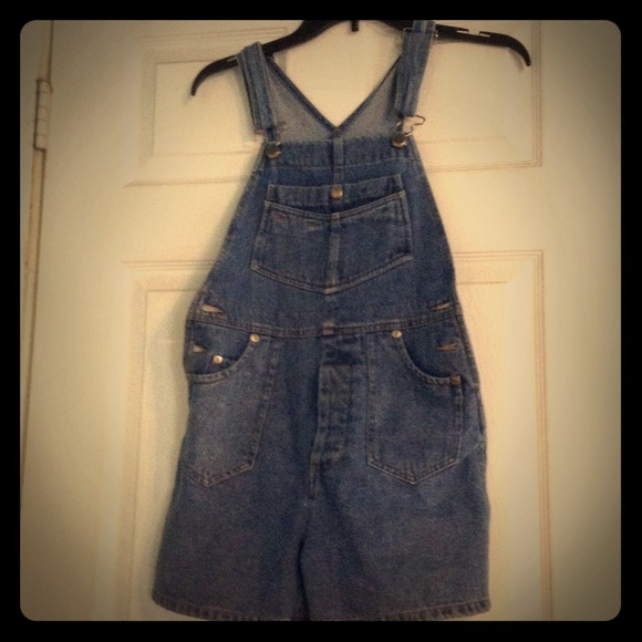 Denim overalls