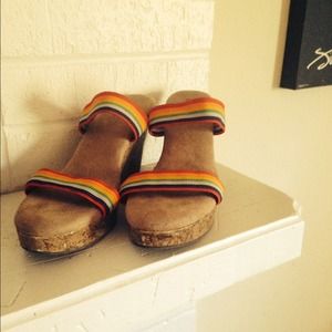 Rainbow wedges