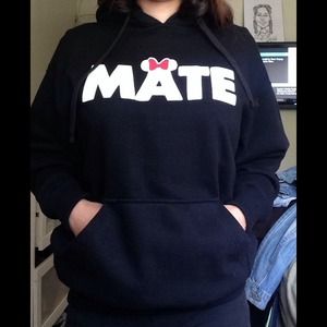 Female "MATE"  Hoodie 💔❤️