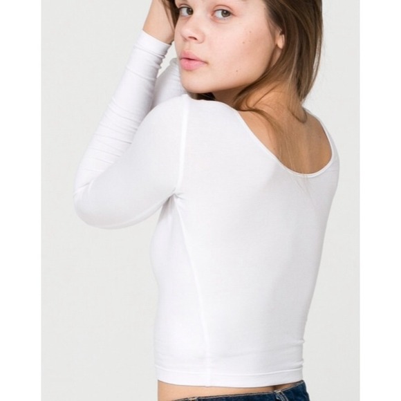 AA long sleeve crop top