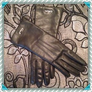 🎀Authentic Coach leather gloves🎀