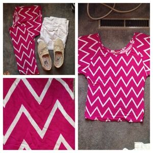 Old navy chevron top