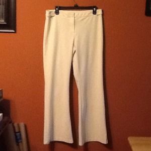 Creme dress pants