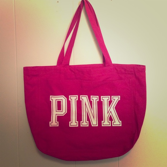 I have way too many PINK bags!