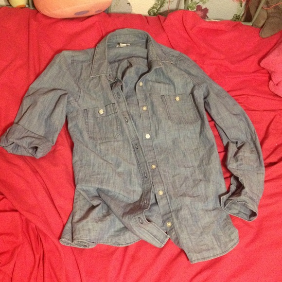 Chambray shirt from Old Navy!