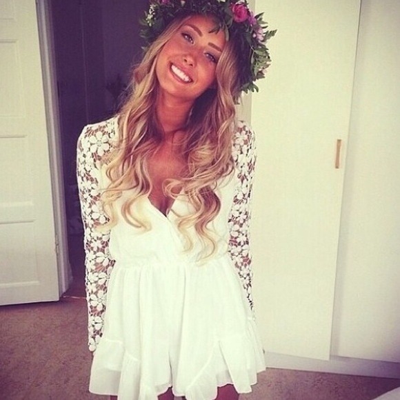 🆕 flower playsuit
