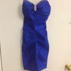 Royal Blue Dress