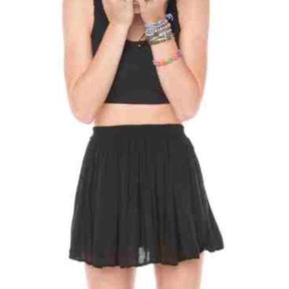 Brandy Melville Black Skirt