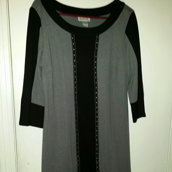 Black & Gray Dress