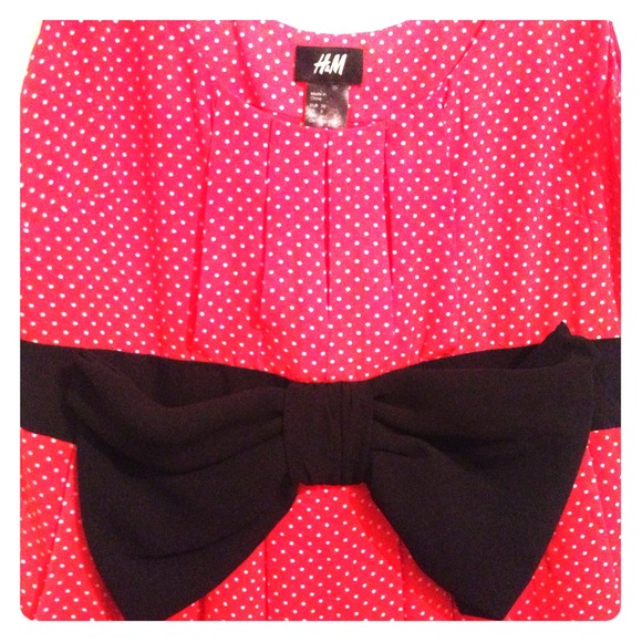 H&M POLKA DOT DRESS w/pockets