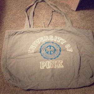 Grey multipurpose bag.