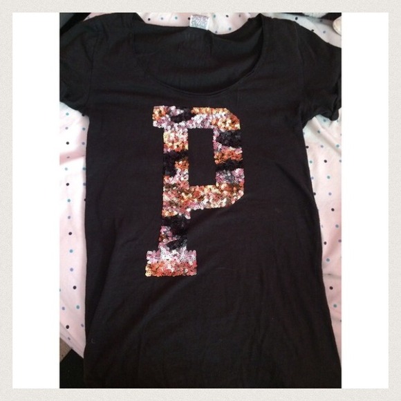 Cute Victoria's Secret sequened tee