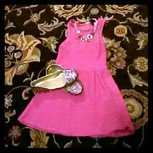H&M Hot Pink Skater Dress