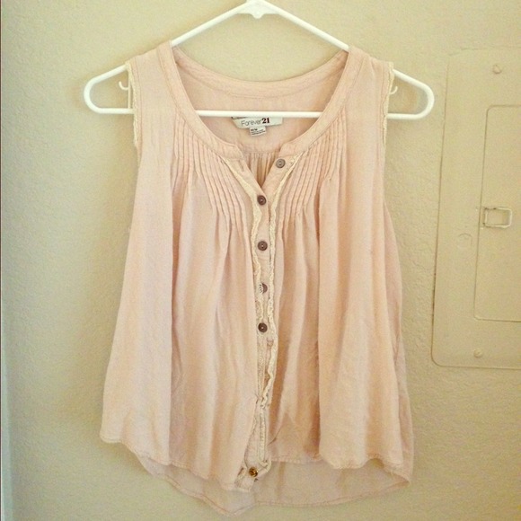 Forever 21 button up blouse