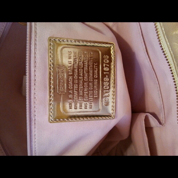 Coach poppy collection tote
