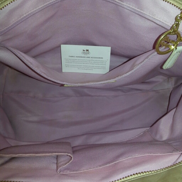 Coach poppy collection tote