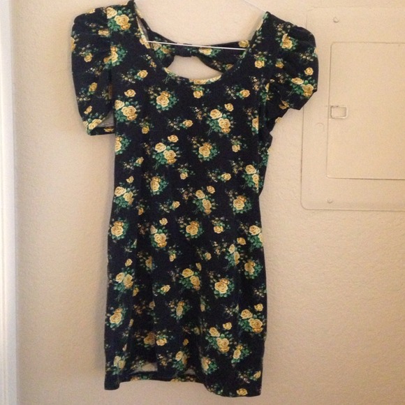 Floral design dress