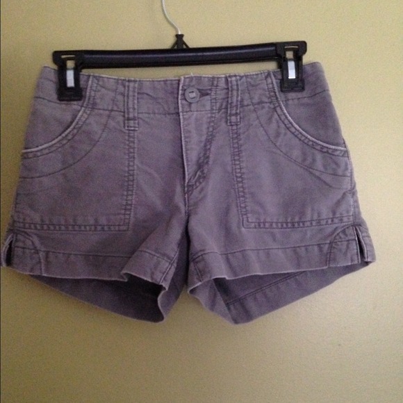 Grayish shorts