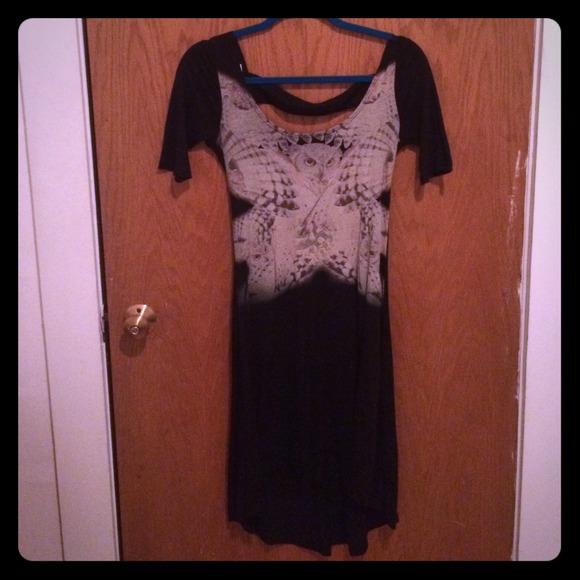 High-Low Owl dress