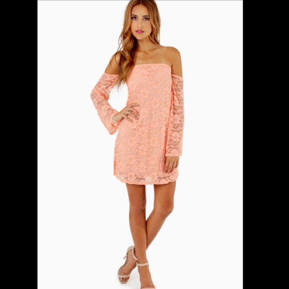 Lace Off the Shoulder Dress