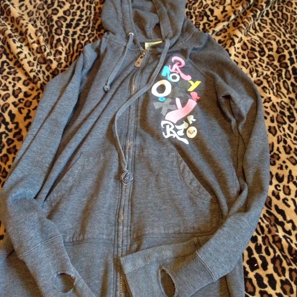 Gray roxy jacket