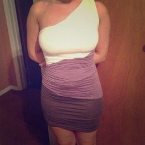 Striped mini dressed