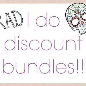 I do discount bundles !!!