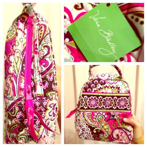 "Very Berry Paisley" Vera Bradley Lunchbox