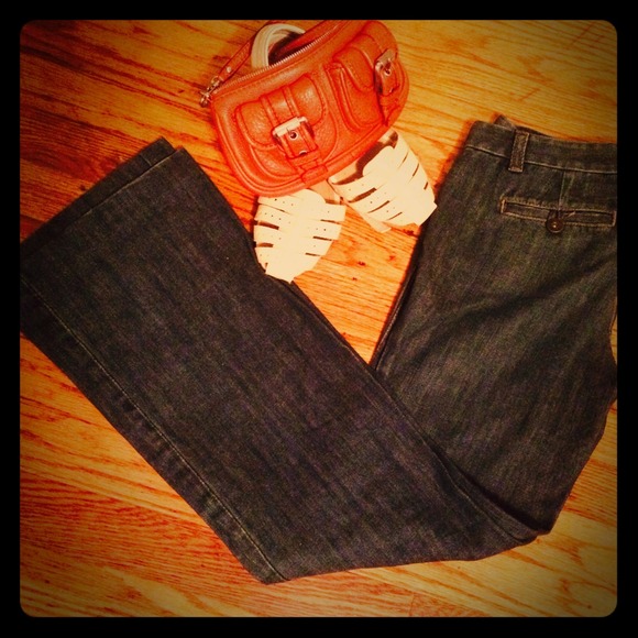 Ann Taylor petite denim pants size 0