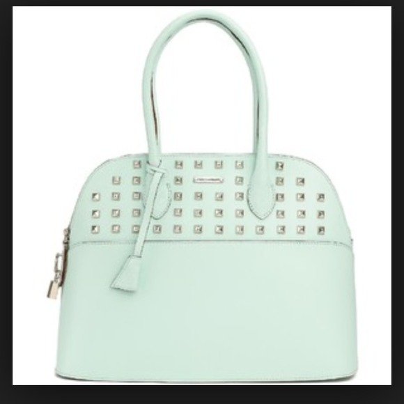 Rebecca Minkoff Handbags - Rebecca Minkoff Studded Andie dome color MINT