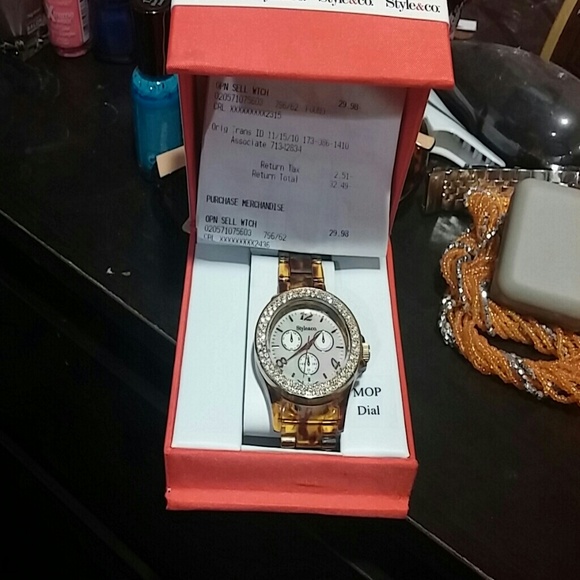 Sytle and Co watch with original receipt