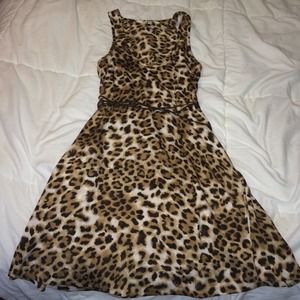 BB Dakota leopard dress