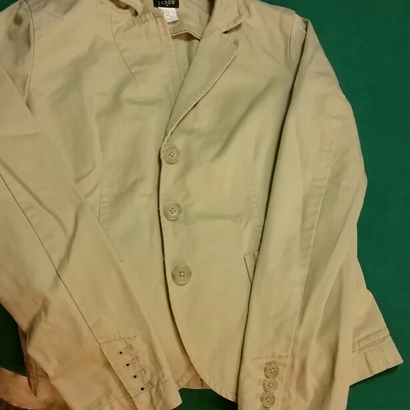 Khaki jacket by j crew! NWOT - Picture 4 of 4