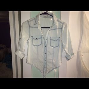 Papaya faded flannel
