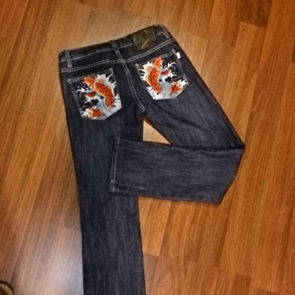 Ed hardy skinny jeans