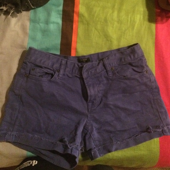 Blue denim shorts!!