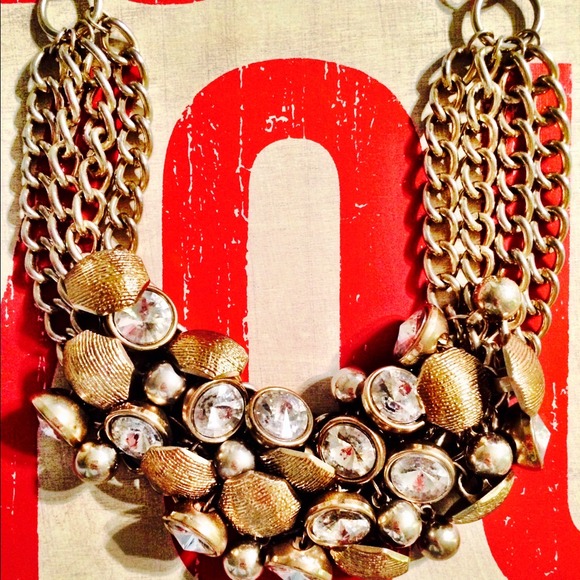 Multi-chain Statement Necklace - Picture 1 of 4