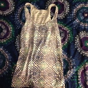 American Eagle Aztec Printed Tank Top