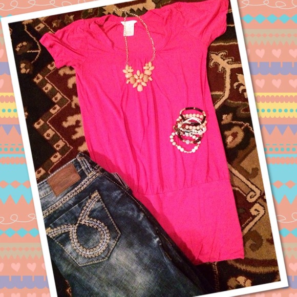 Pink top